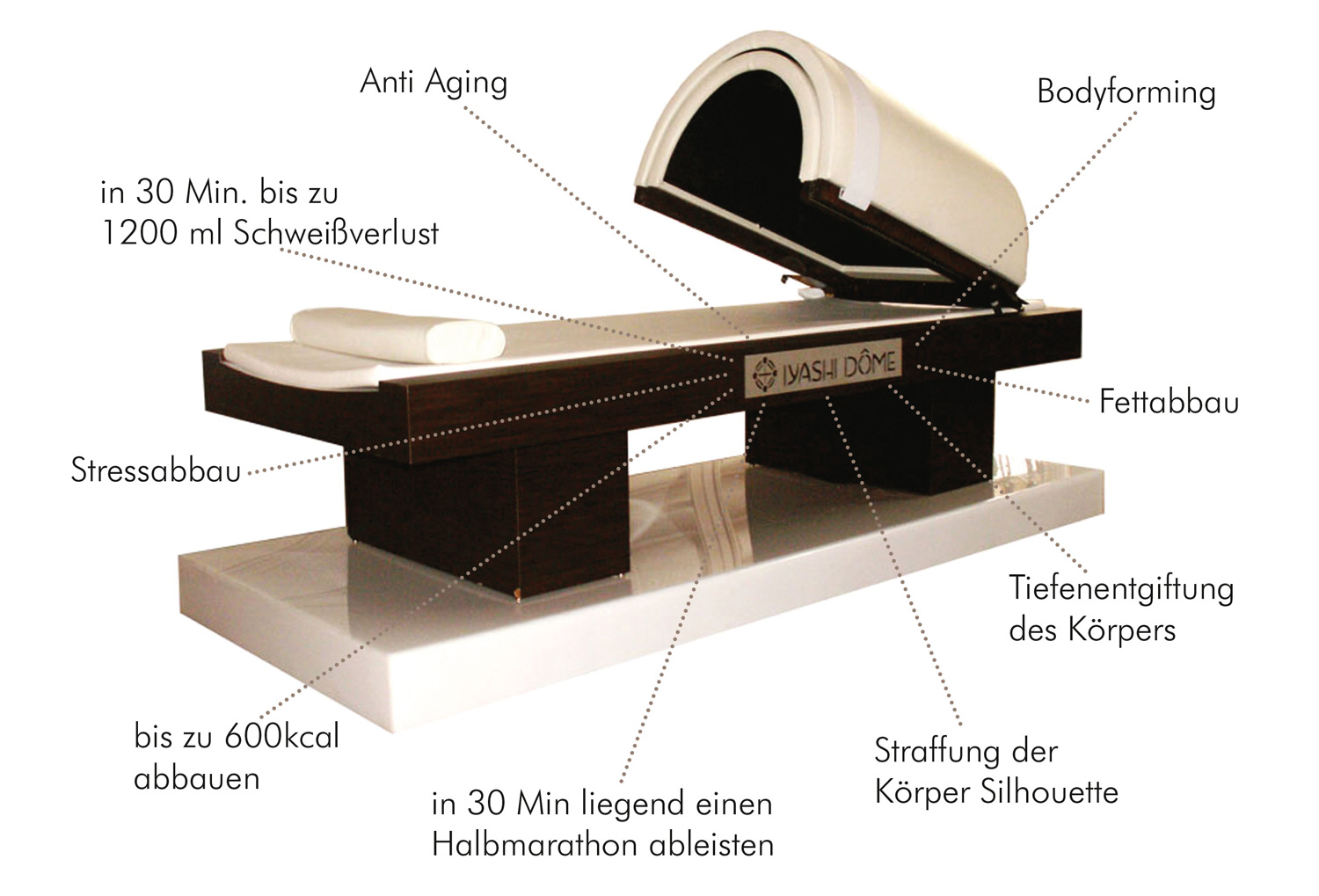 Iyashi Dôme - Detox divise for healing